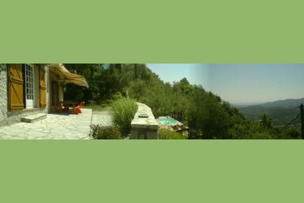 Vrijstaande villa met een prachtig uitzicht over de baai van Cannes HW5001