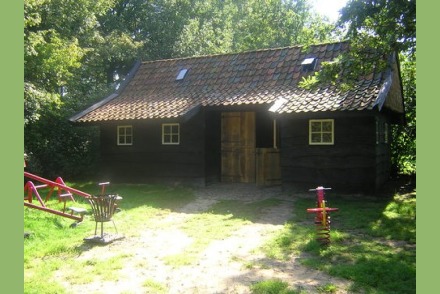 Traditionele plaggenhut Het Vleddertje aan het Nationaal Park Dwingelderveld HW269