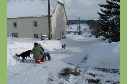 Rolstoelvriendelijke groepsaccommodatie Snow View Lodge met honden HW502