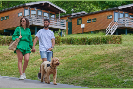Etoile is een vrijstaand chalet voor twee personen HW516