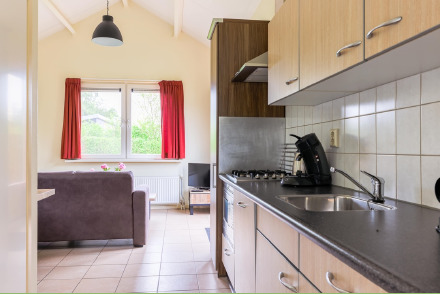 Chalet Vlotvaren voor 3 personen op Vakantiepark De Groote Vliet HW015