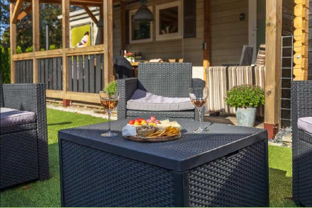 Chalet de Goudvink op Recreatielandgoed De IJsvogel in Voorthuizen HW280