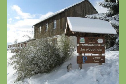 Rolstoelvriendelijke groepsaccommodatie Snow View Lodge met honden HW502