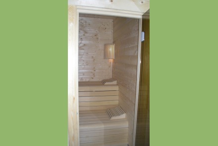  Chalet Moyra met Finse sauna en omheinde tuin HW168